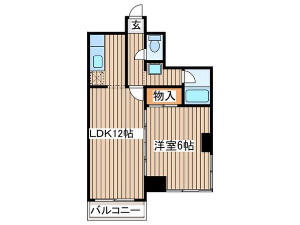 ジュネスサマンの物件間取画像